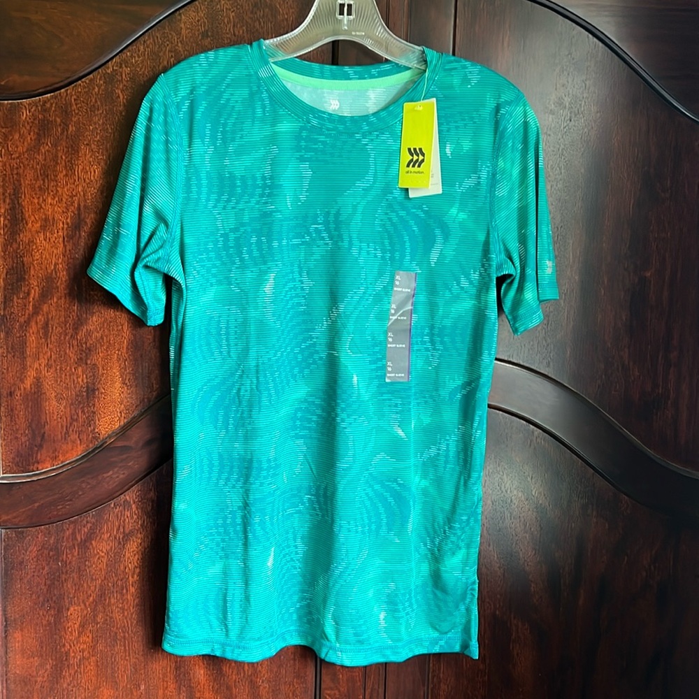 All In Motion Unisex Boys/Girls Moisture Wicking Athletic Tee Size XL (16)